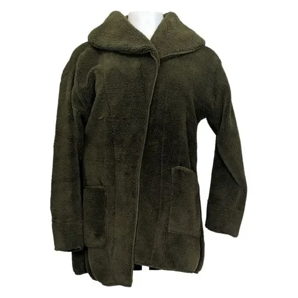 Ugg Sherpa Fleece Shawl Collar Cardigan Qvc Ugg Cardigan